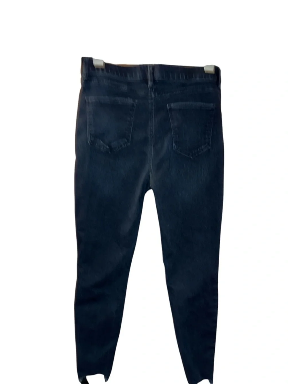 Signature Studio Women's Navy 5 Pocket STIRRUP Denim Blue Jeans Size 12 LN​